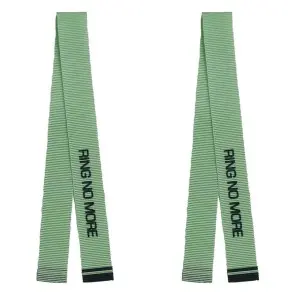 Ring No More Cinta Strap Para Tira Bordona De Redoblante verde aqua marina