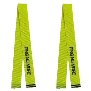 Ring No More Cinta Strap Para Tira Bordona De Redoblante Amarillo Fluor