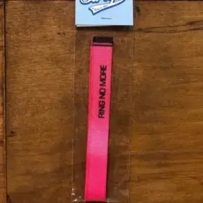 Ring No More Cinta Strap Para Tira Bordona De Redoblante Rosa