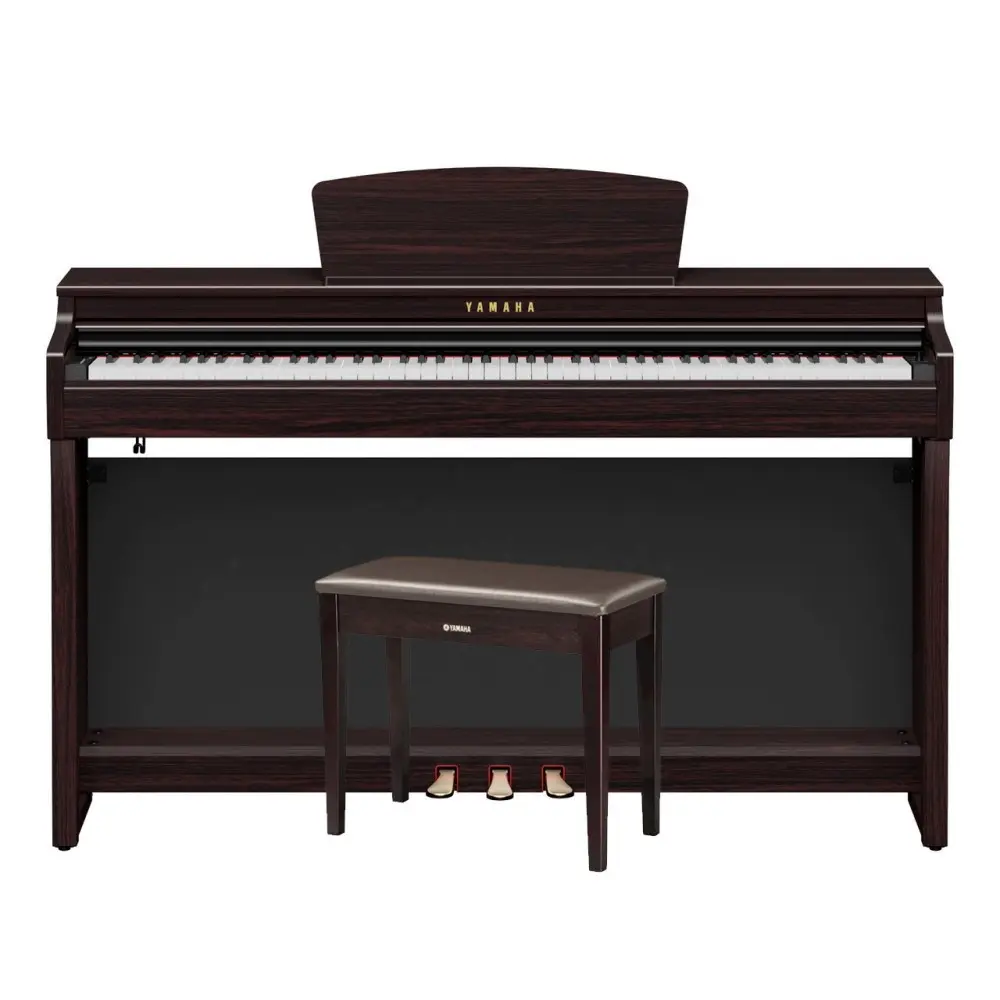 Piano Yamaha Clavinova 88 Teclas Clp-725 Mueble Rosewood