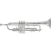 Trompeta Bach Stradivarius Sib 190s37 Plata Con Estuche
