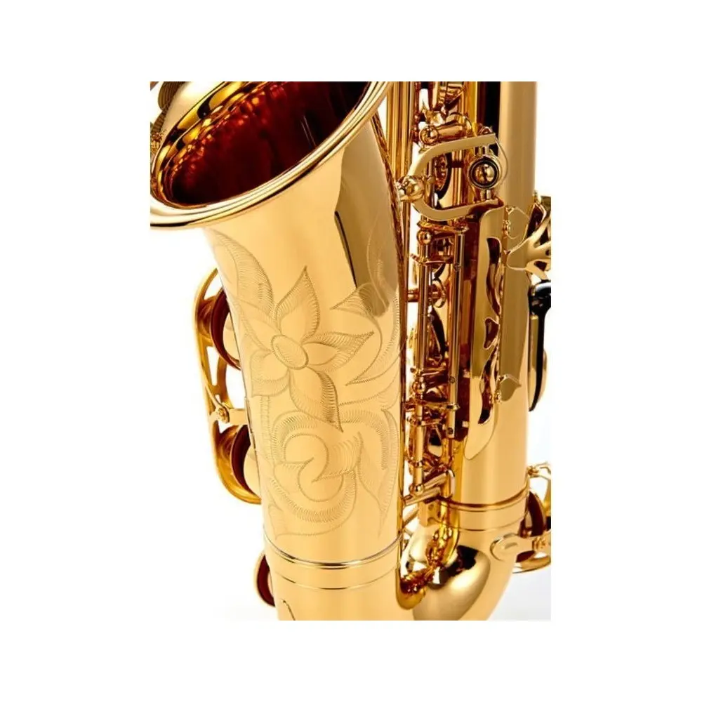 Saxo Alto Yamaha Yas480 Llaves Fa Dorado Con Estuche