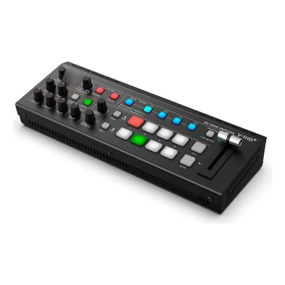 Mezclador De Video Roland V1hd Plus Switcher Mixer Hdmi Xlr