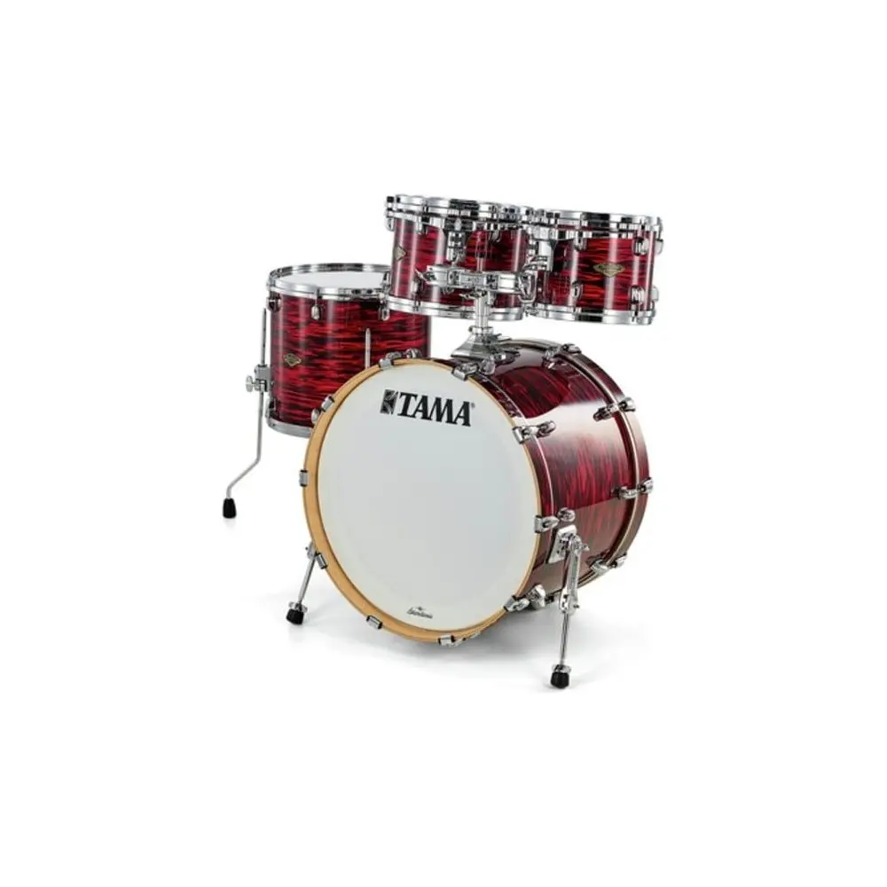 Bateria Tama Starclassic 4 Cuerpos Walnut Birch Bombo 22 Red