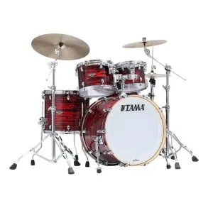 Bateria Tama Starclassic 4 Cuerpos Walnut Birch Bombo 22 Red