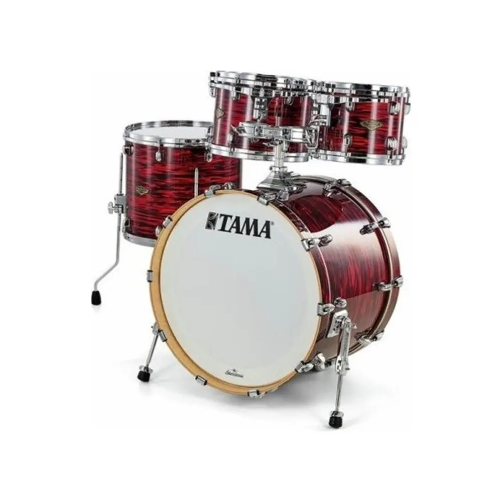 Bateria Tama Starclassic 4 Cuerpos Walnut Birch Bombo 22 Red