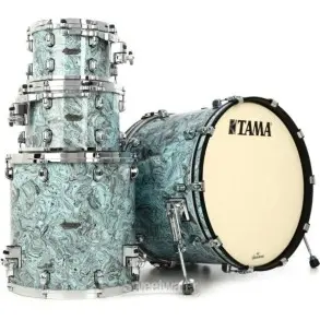 Bateria Tama Starclassic Maple 4 Cuerpos Bombo 22 Sky Blue