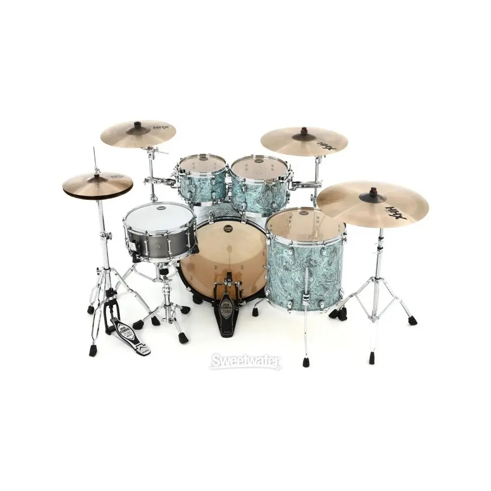 Bateria Tama Starclassic Maple 4 Cuerpos Bombo 22 Sky Blue