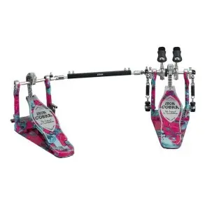 Doble Pedal Bombo Tama Iron Cobra Power Glide 50th Coral Swi