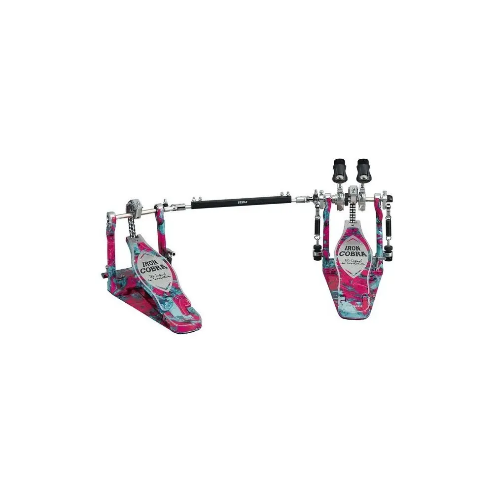 Doble Pedal Bombo Tama Iron Cobra Power Glide 50th Coral Swi