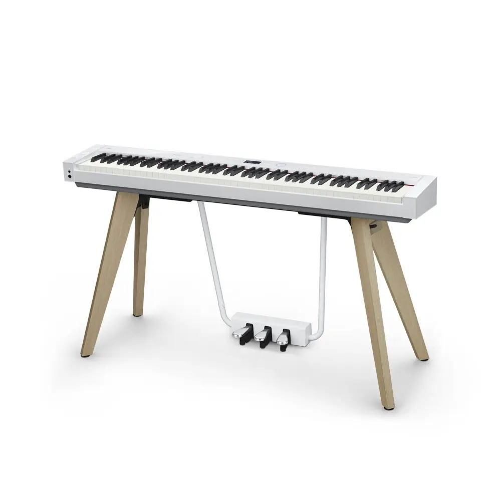 Piano Casio PX-S7000HM Teclas Marfil 3 Pedales Bluetooth 400 Sonidos Color Blanco