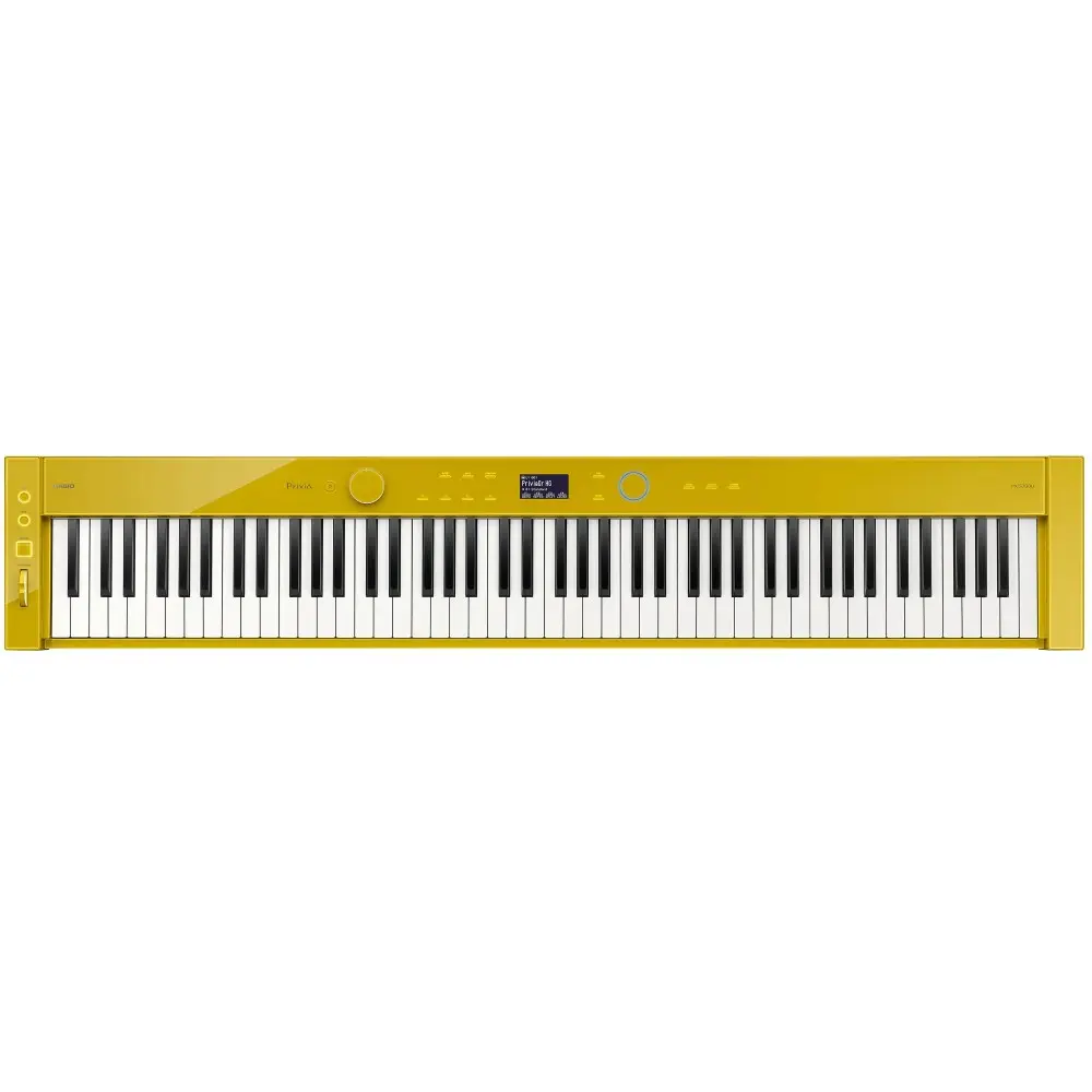 Piano Casio PX-S7000HM Teclas Marfil 3 Pedales Bluetooth Harmony Mustard