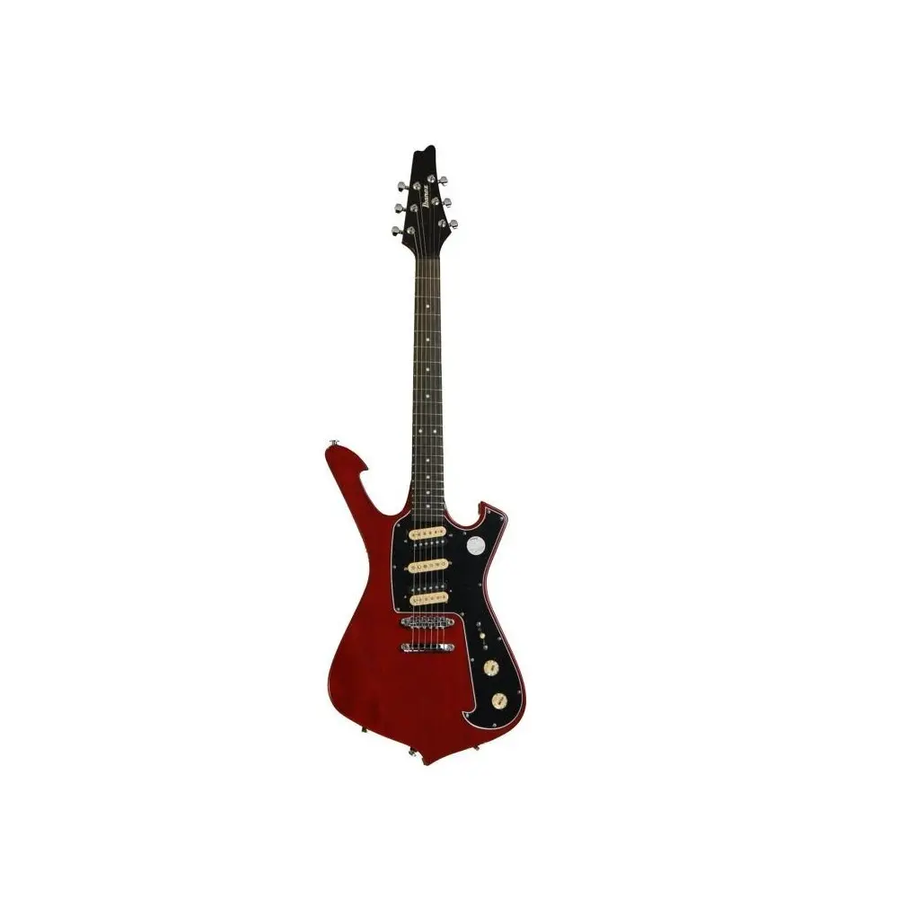 Guiarra Electica IBANEZ Paul Gilbert Transparente Rojo