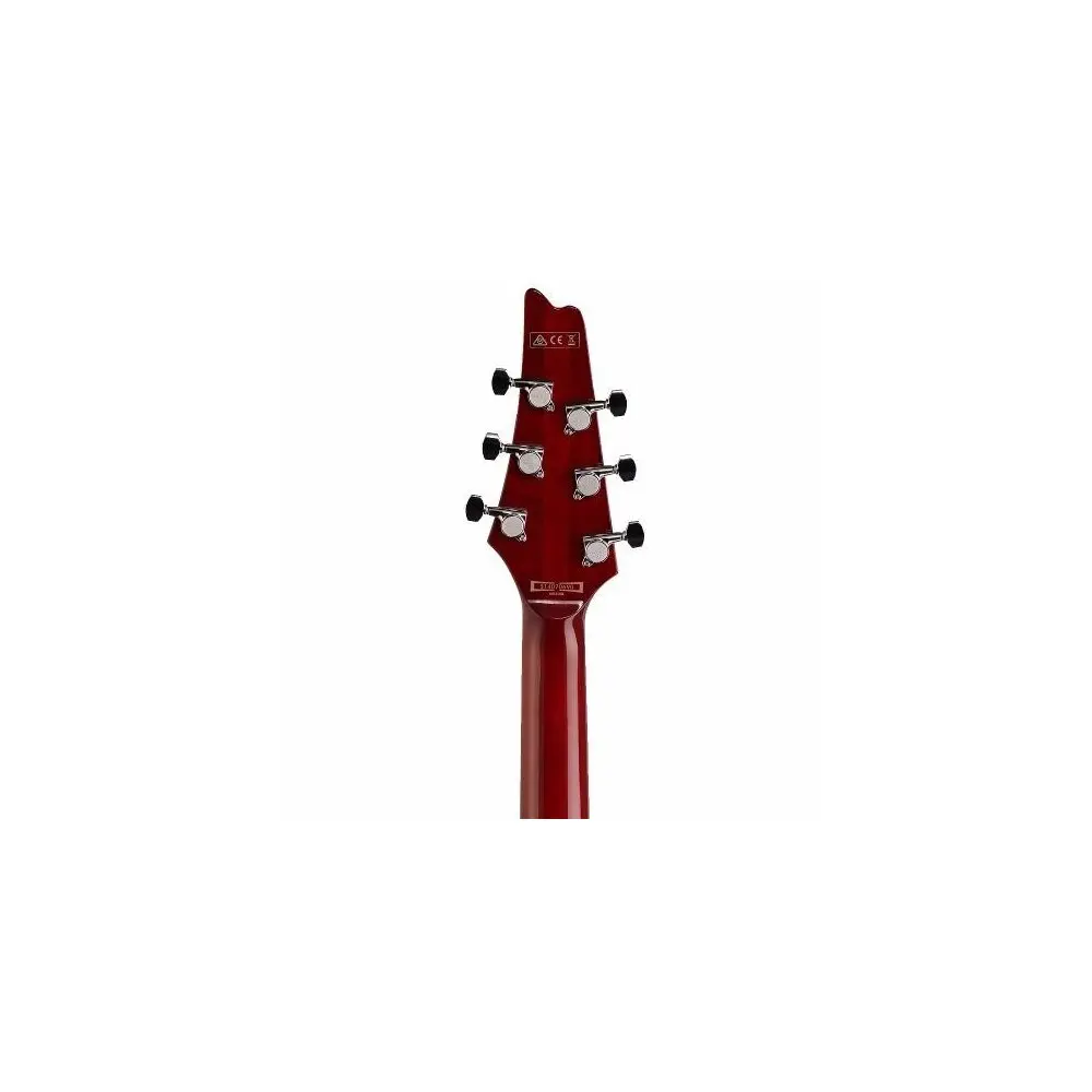 Guiarra Electica IBANEZ Paul Gilbert Transparente Rojo