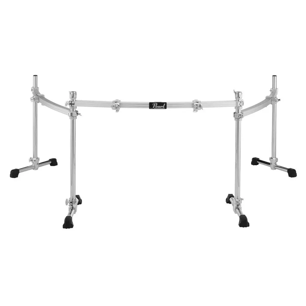 Rack Corral Curvo PEARL Para Batería DR-513C + 4 clamps + 2 Adaptadores Para mini boom