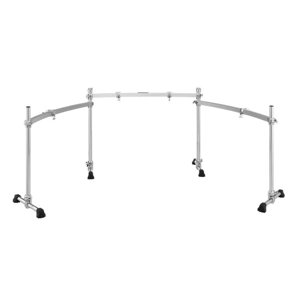 Rack Corral Curvo PEARL Para Batería DR-513C + 4 clamps + 2 Adaptadores Para mini boom