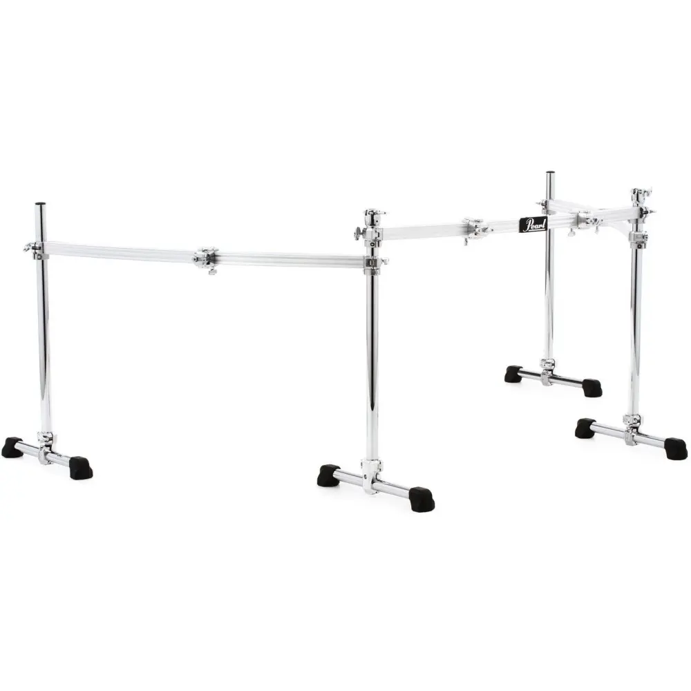 Rack Corral Curvo PEARL Para Batería DR-513C + 4 clamps + 2 Adaptadores Para mini boom