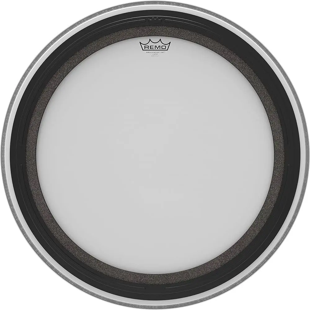 Parche Remo 24" AMBASSADOR Arenado Capa Simple BR-1124-00-SMT