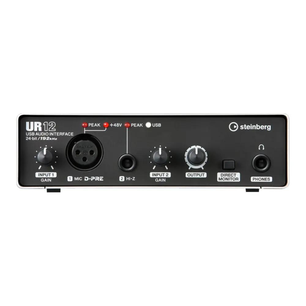 Placa de Audio STEINBERG UR12 2x2 I/O USB