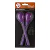 Huevos Maracas Mango Largo (Par) 20gs purpura STAGG SEGMLPP