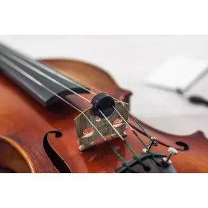 Pack Violin Soporte Hombrera Afinador Sordina Resina Combo