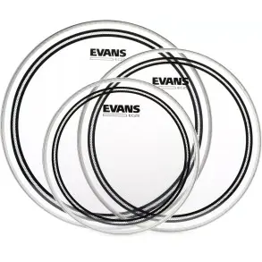 Evans TOM PACK EC2 CLEAR 10", 12" Y 14" Parche