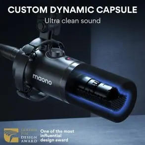 Micrófono Dinámico Cardioide XLR USB Streaming Maono PD200X