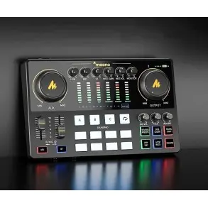 Mixer Maono Podcast AME2 2 canales USB-C maonocaster e2 AME2 Bluetooth