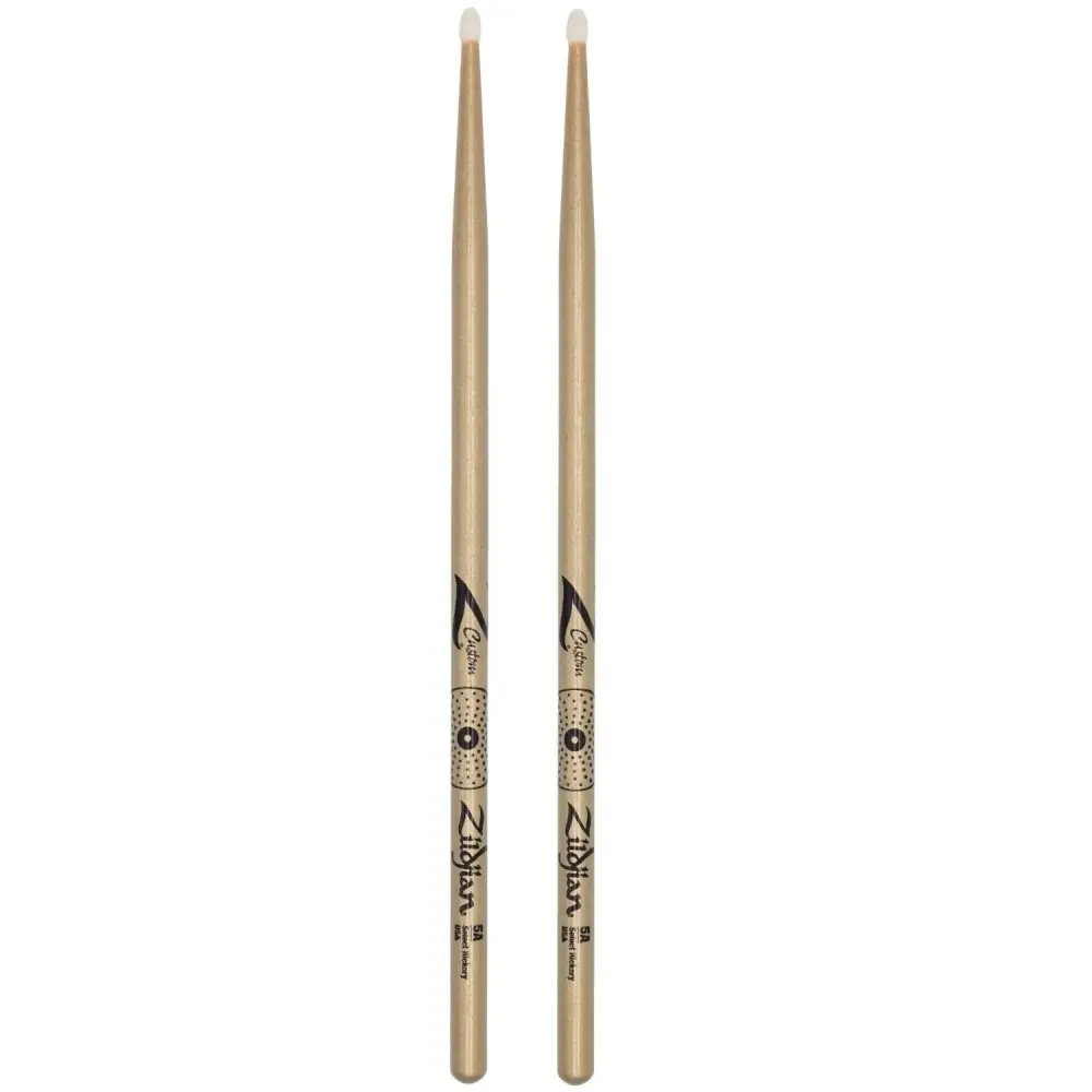 Palillos Zildjian Z Custom 5A Punta Nylon Gold