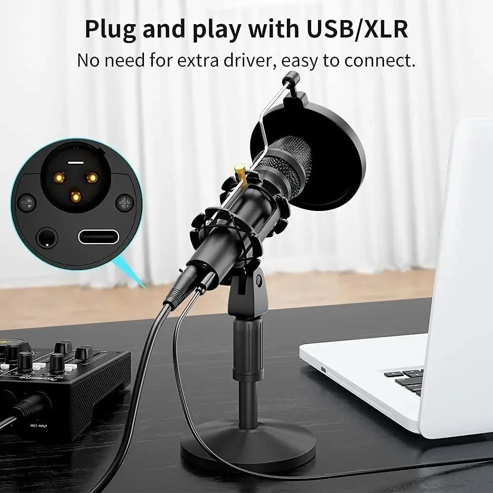 Microfono Dinamico MAONO AU-HD300T XLR USB