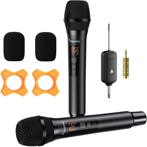 Microfono inalambrico Doble de Mano Maono WM760 A2