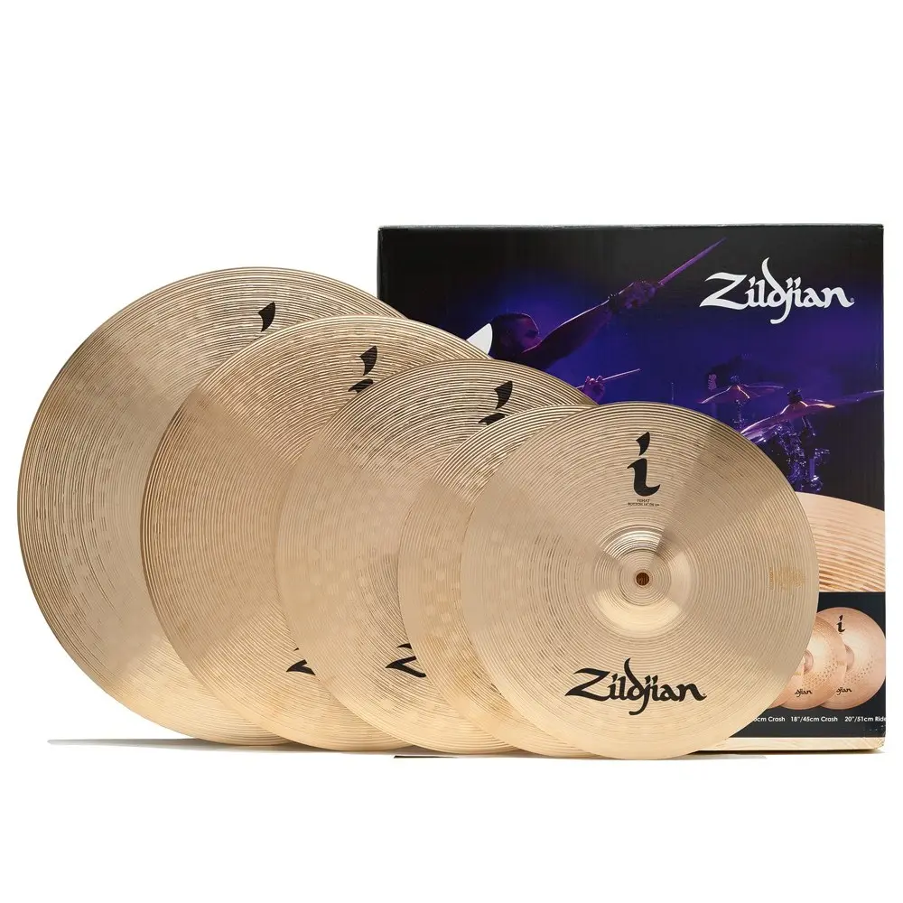 Set De Platillos Zildjian i Series Pro Gig Pack 14, 16, 18 y 20