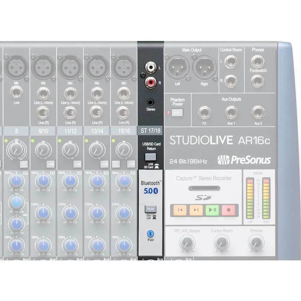 Mixer Analogica Presonus Studiolive Ar16C 16 Canales con SD, USB y Bluetooth