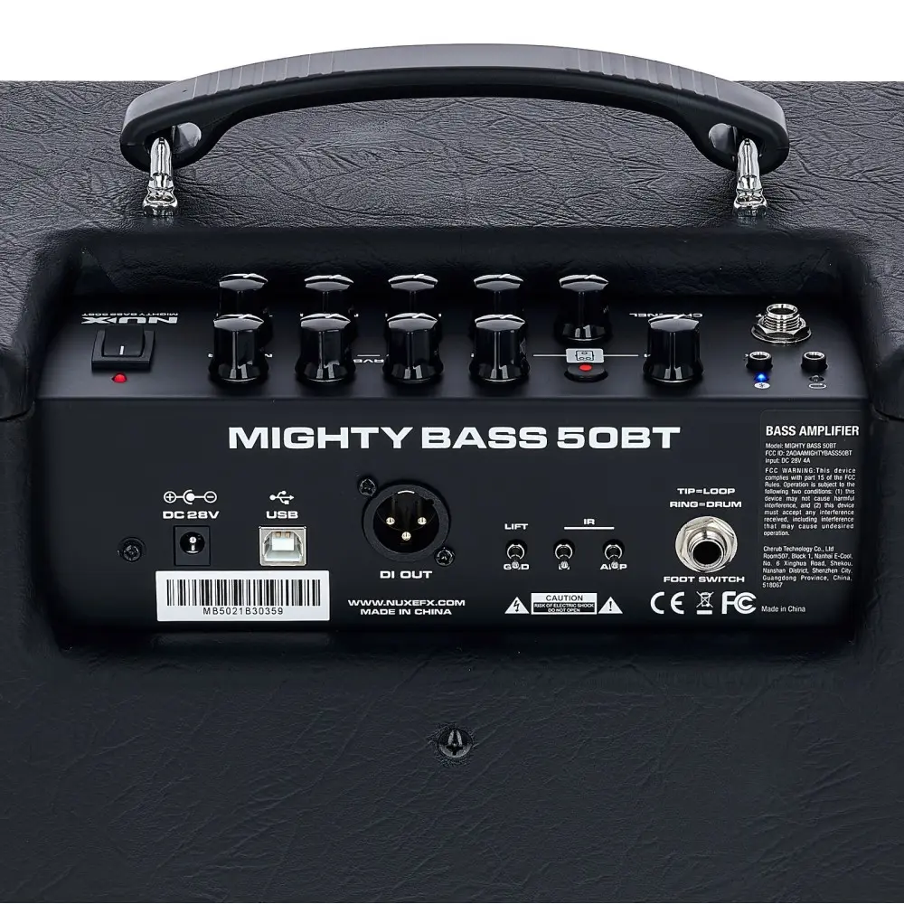 Amplificador Para Bajo Nux Mighty Bass 50 Bluetooth