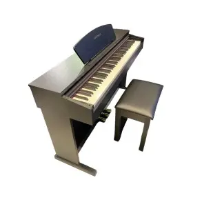 Piano Digital Kurzweil M70 88 Teclas Mueble Marron Rosewood con Banqueta