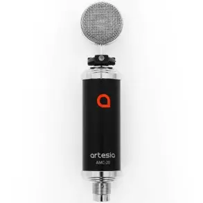 Microfono Condenser Artesia AMC20 20 Con Accesorios