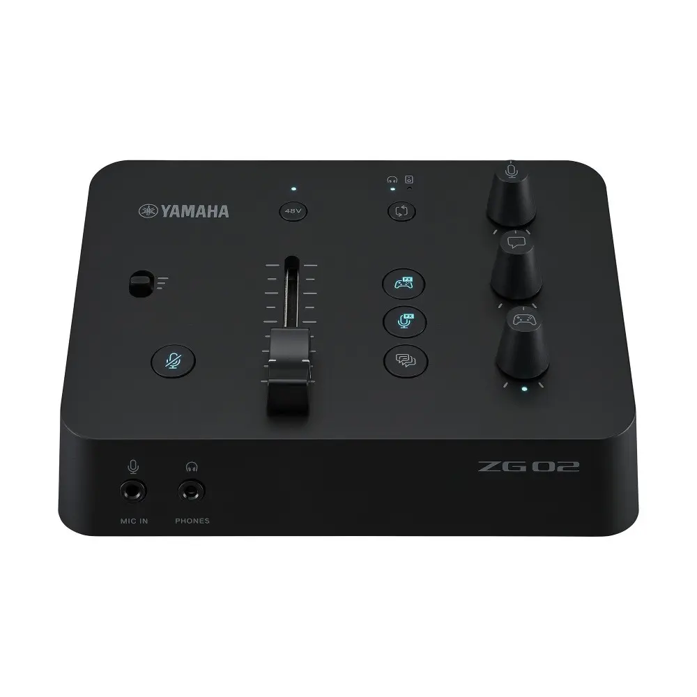 Mixer Interface de Audio Yamaha ZG02 Streaming Gaming