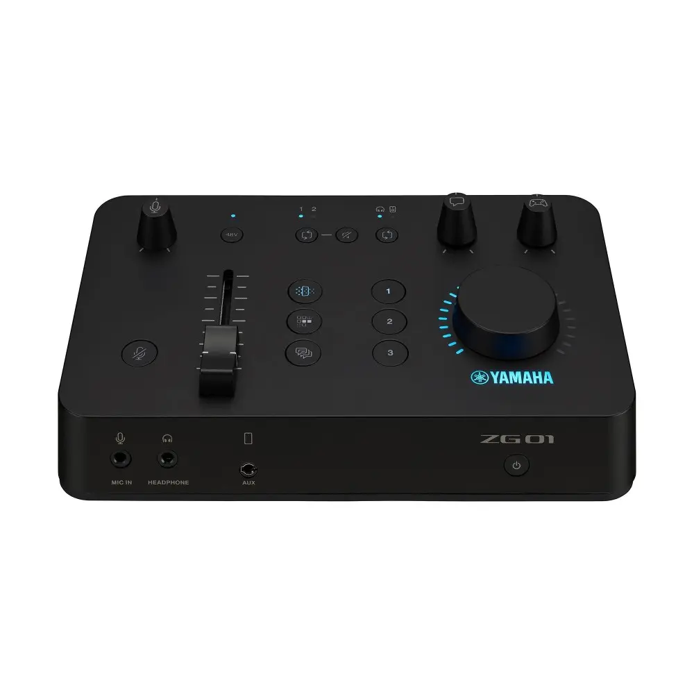 Interface Yamaha ZG01 Game Streaming Audio Mixer Video