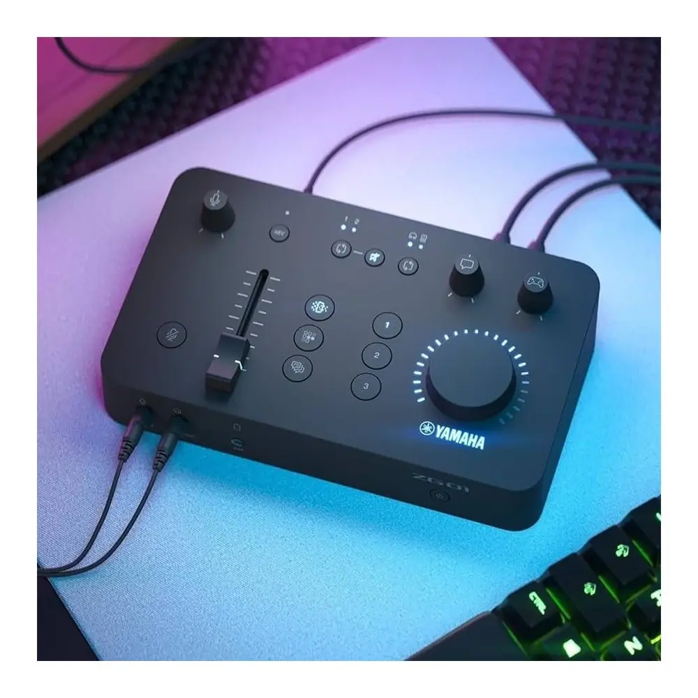 Interface Yamaha ZG01 Game Streaming Audio Mixer Video