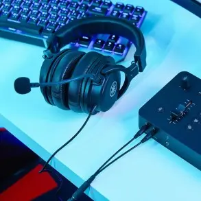 Pack Yamaha ZG01 Mixer Video Streaming game+ Auricular YH-G01 Con Micrófono