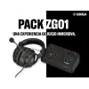 Pack Yamaha ZG01 Mixer Video Streaming + Auricular YH-G01 Con Micrófono