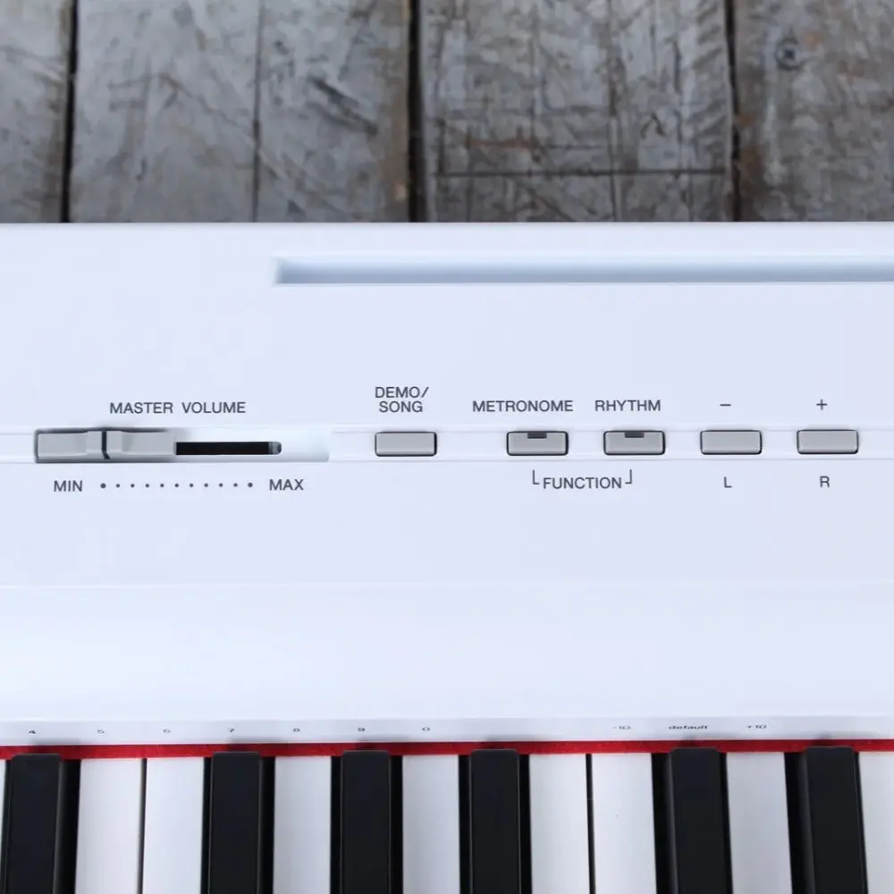 Piano Digital Yamaha P125 A W 88 Teclas a martillo 24 Sonidos color blanco