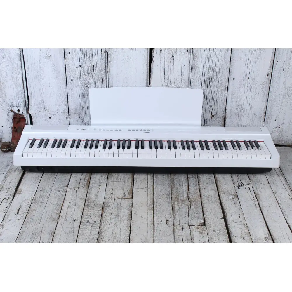 Piano Digital Yamaha P125 A W 88 Teclas a martillo 24 Sonidos color blanco