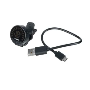 Afinador Cromatico Recargable DADDARIO NEXXUS 360 Redondo con cable USB