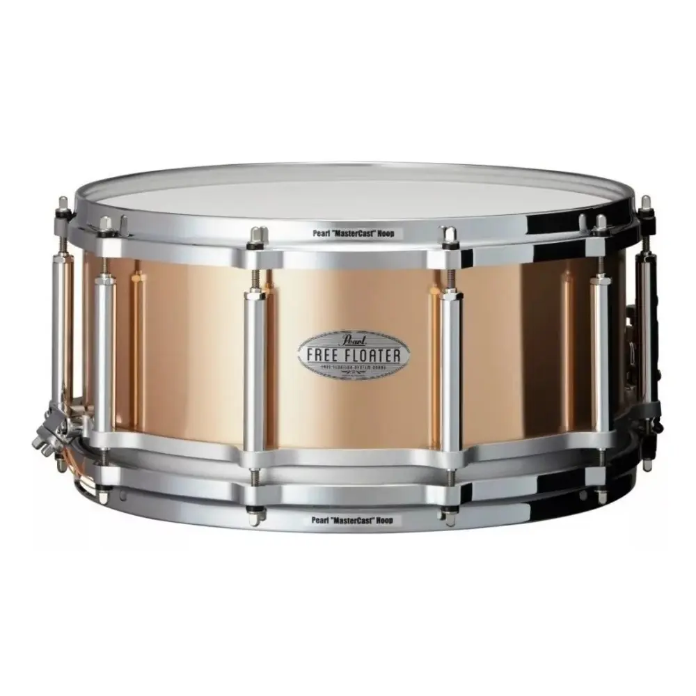 Redoblante Pearl Free Floating 14x6,5 Bronce