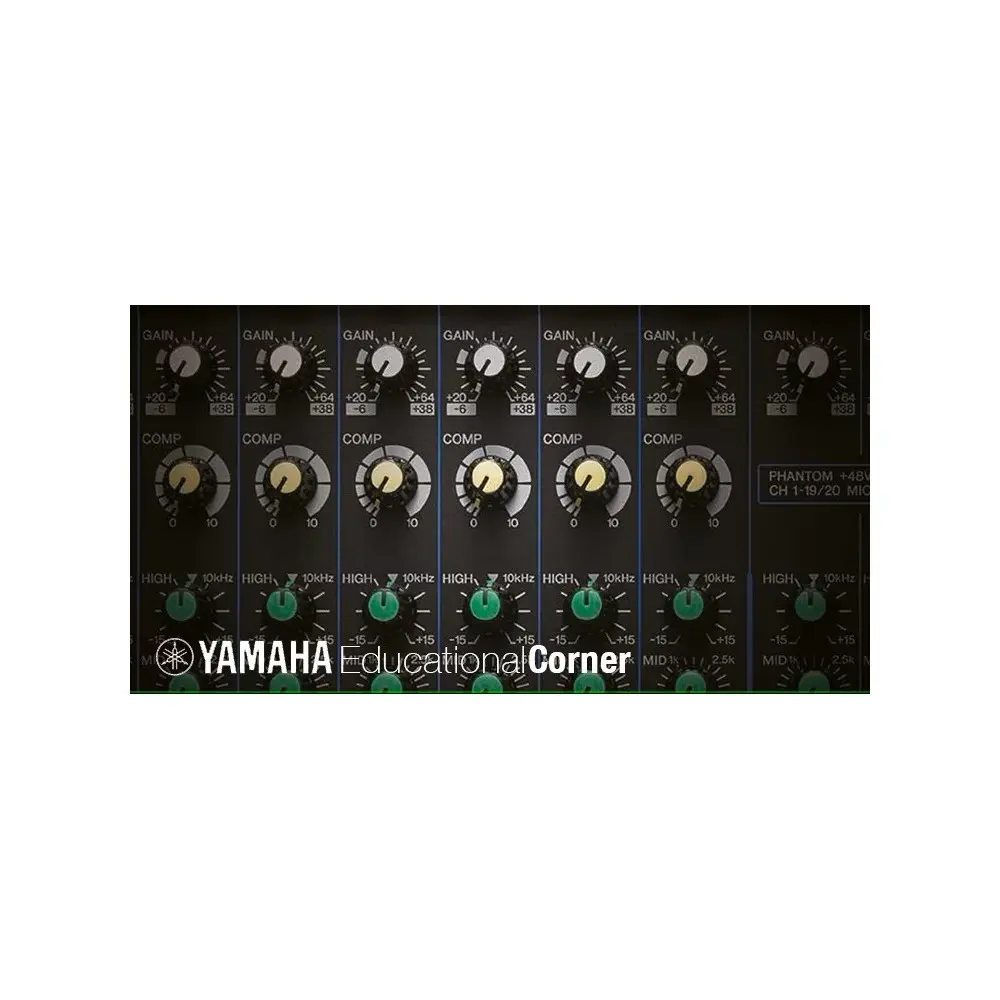 Mixer 16 Canales Yamaha MG16 con Compresores