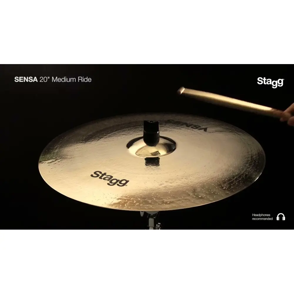 Platillo Stagg Ride Medium Sensa 20"