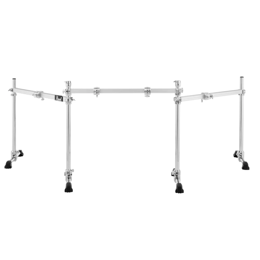 Rack Corral Curvo PEARL Para Batería DR-513C + 4 clamps + 2 Adaptadores Para mini boom