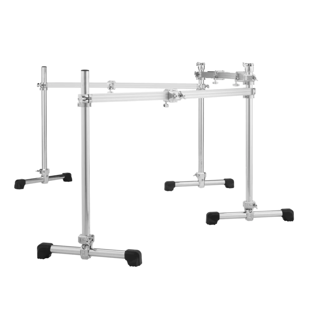 Rack Corral Curvo PEARL Para Batería DR-513C + 4 clamps + 2 Adaptadores Para mini boom