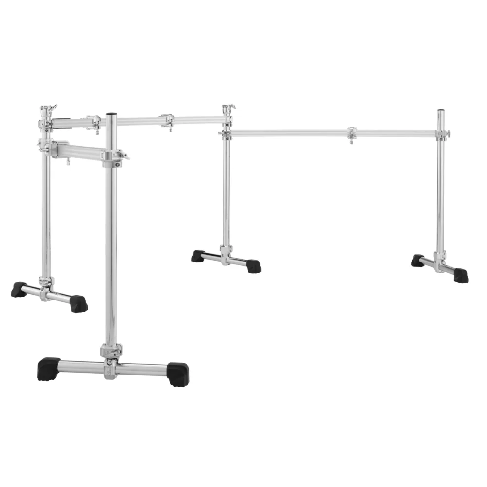 Rack Corral Curvo PEARL Para Batería DR-513C + 4 clamps + 2 Adaptadores Para mini boom